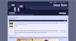 Desktop Screenshot of lebanonchatter.com